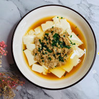 肉沫蒸豆腐