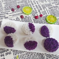 颜值担当紫薯山药饼