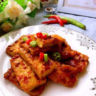 川辣红烧豆腐