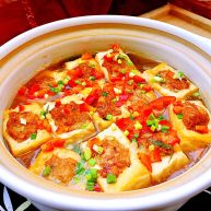 客家美味酿豆腐青菜煲