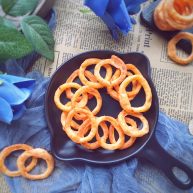 宝宝辅食9M自制小零食鲜虾圈