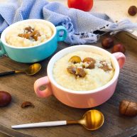 鸡汤小米栗子粥