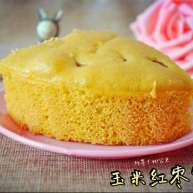 ≈玉米红枣发糕≈