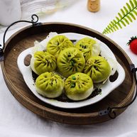 翡翠白玉生煎包