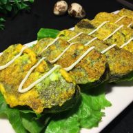 鸡蛋煎杂粮馒头