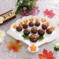 咸味烤牛肉酿香菇