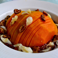 红枣百合蒸南瓜