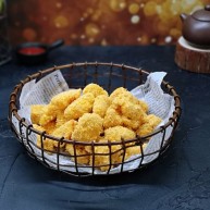 简单自制零食无油版低脂劲爆鸡米花