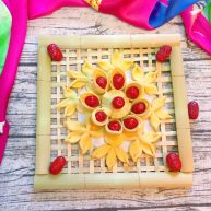 红红火火枣花馍