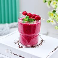 香蕉蔓越莓奶昔