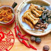 新年的花样油炸小食