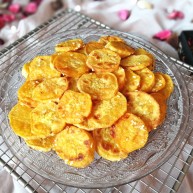 美味烤红薯片