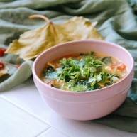 鸡蛋西红柿菠菜汤