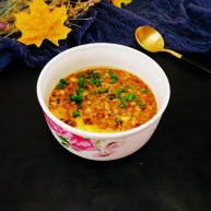 百变鸡蛋香菇肉末鸡蛋羹