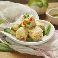 快手减脂餐杂蔬鸡肉小方