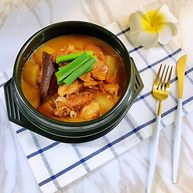 冬季暖身——萝卜焖羊腩