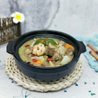 做年货＋养生增强免疫力的牛肉萝卜煲