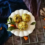 萝卜木耳玉米团子