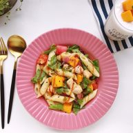 芒果两头尖意面沙拉减脂餐