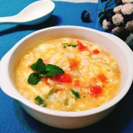 暖胃又舒服的番茄鸡蛋疙瘩汤