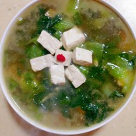 白菜豆腐汤