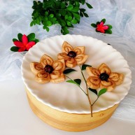 吃掉一朵花黑麦粉枣花馒头