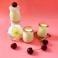 红枣枸杞花胶奶冻