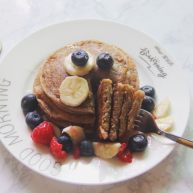 燕麦香蕉Pancake素食低脂版