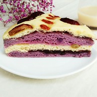 紫薯玉米千层糕