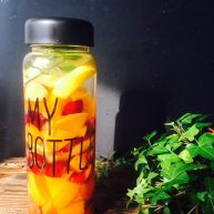 美丽的水果饮品