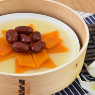 春日里的一道健康食谱——蜜汁蒸南瓜