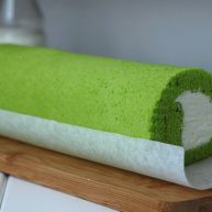 菠菜奶油蛋糕卷