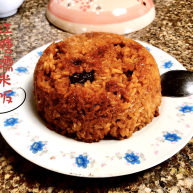 红枣红糖糯米饭甜美幸福心如蜜