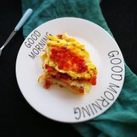 感恩节食谱培根蛋饼