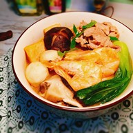 海鲜肥牛乌冬面