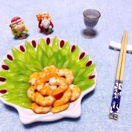 蒜蓉西芹炒虾仁