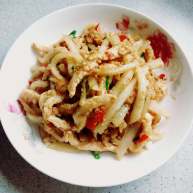 鸡丝炒萝卜健康美颜餐