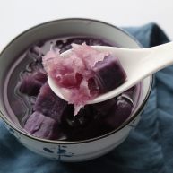紫薯银耳羹