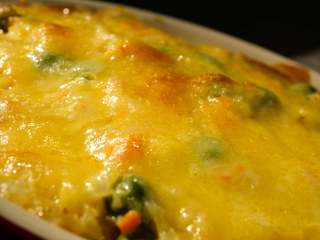 12、奶酪焗土豆泥,烤好的很诱人吧