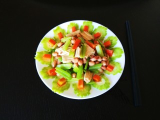 19、新文美食 素什锦,成品图