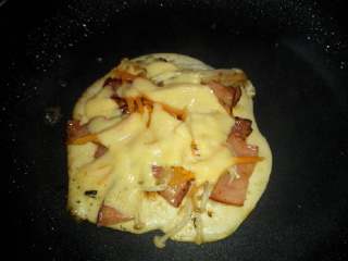 13、平底锅迷你披萨,可以起锅了，