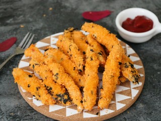 14、海苔味鸡柳(烤箱版),美味上桌，超级赞～