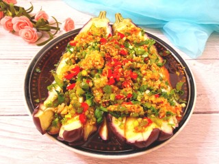 23、凉拌茄子,成品图