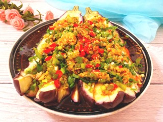 24、凉拌茄子,成品图