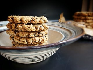 15、粗粮燕麦饼干,成品