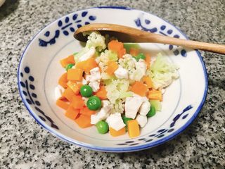 5、红薯泥伪披萨,断生后再捞出