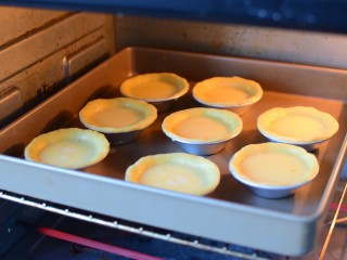 12、曲奇蛋挞,烤箱170度烤20分钟