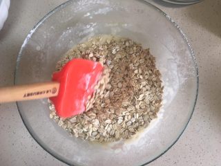 12、燕麦饼干(健康饱腹版),搅拌