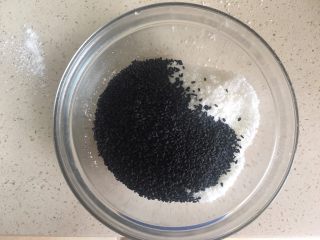 13、燕麦饼干(健康饱腹版),椰蓉与黑芝麻放一起