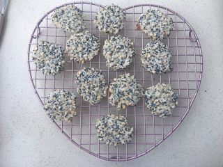 22、燕麦饼干(健康饱腹版),刚烤完会有点软 放凉了就脆了。